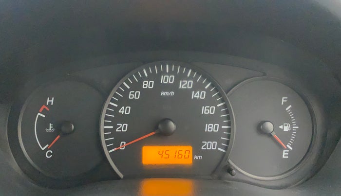 2011 Maruti Swift LXI, Petrol, Manual, 45,037 km, Odometer Image