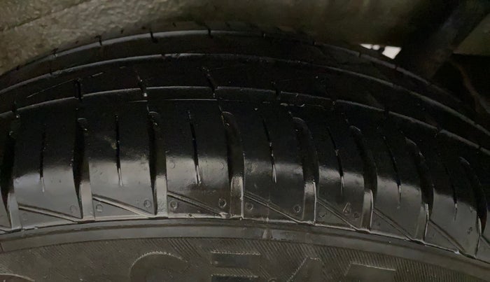 2018 Maruti Wagon R 1.0 VXI, Petrol, Manual, 58,271 km, Left Rear Tyre Tread
