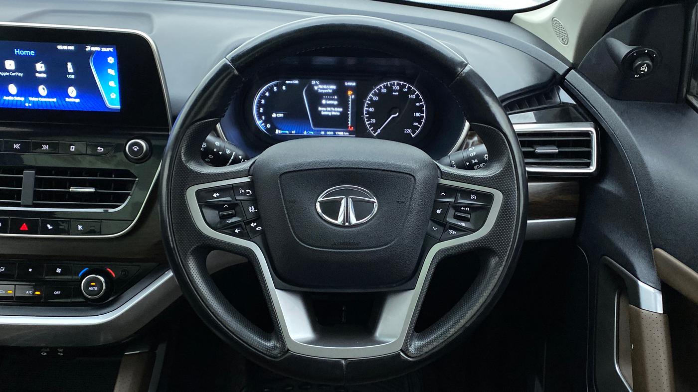 2021 Tata Harrier XZ PLUS 2.0L DUAL TONE, Diesel, Manual, 17,488 km, Steering Wheel Close Up