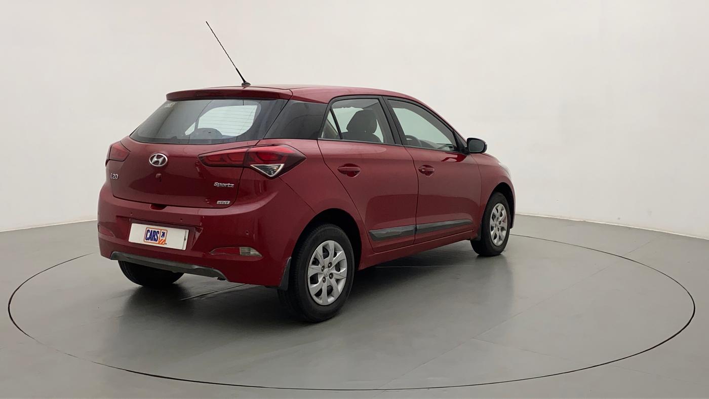 2016 Hyundai Elite i20 SPORTZ 1.2, Petrol, Manual, 82,256 km, Right Back Diagonal