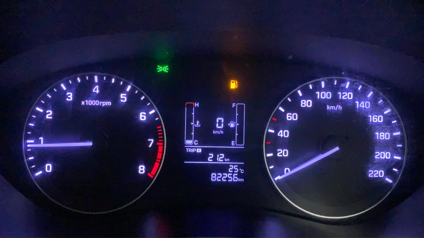 2016 Hyundai Elite i20 SPORTZ 1.2, Petrol, Manual, 82,256 km, Odometer Image