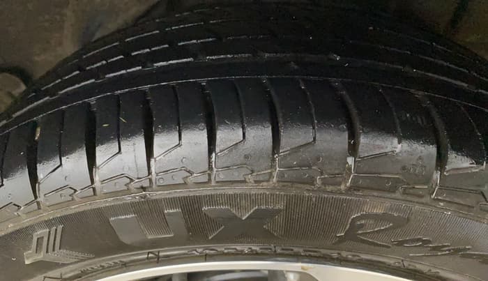 2018 Hyundai Verna 1.6 VTVT SX (O) AT, Petrol, Automatic, 48,550 km, Left Rear Tyre Tread