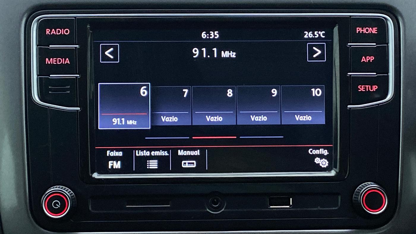 2020 Volkswagen Polo HIGHLINE PLUS 1.0 TSI AT, Petrol, Automatic, 26,526 km, Infotainment System