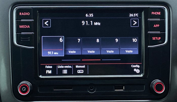 2020 Volkswagen Polo HIGHLINE PLUS 1.0 TSI AT, Petrol, Automatic, 26,526 km, Infotainment System