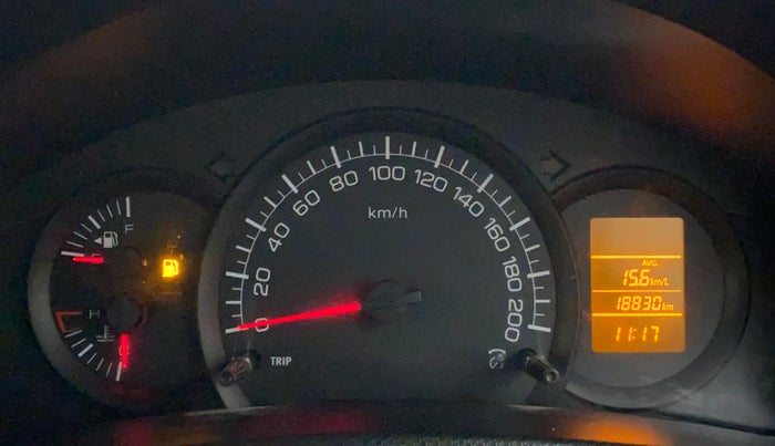 2015 Maruti Swift LXI (O), Petrol, Manual, 19,297 km, Odometer Image