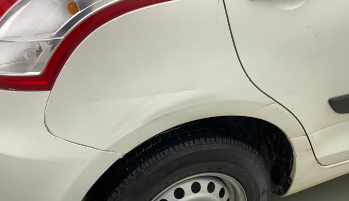 2015 Maruti Swift LXI (O), Petrol, Manual, 19,297 km, Right quarter panel - Minor scratches
