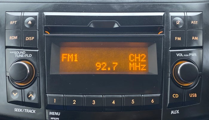 2017 Maruti Swift VXI D, Petrol, Manual, 5,852 km, Infotainment System