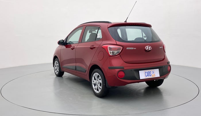 2018 Hyundai Grand i10 SPORTZ 1.2 KAPPA VTVT, Petrol, Manual, 10,712 km, Left Back Diagonal