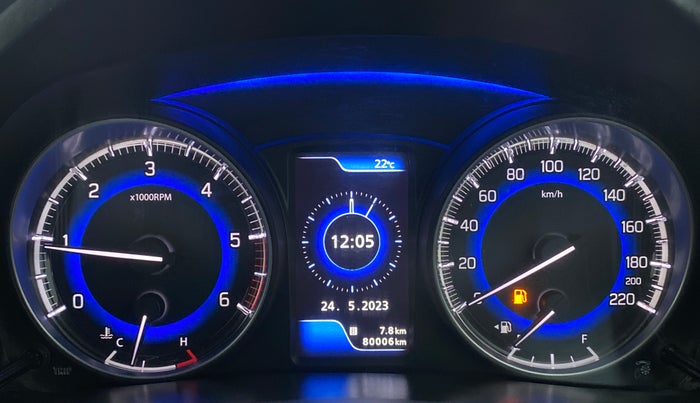 2015 Maruti Baleno ALPHA DIESEL 1.3, Diesel, Manual, 80,034 km, Odometer Image