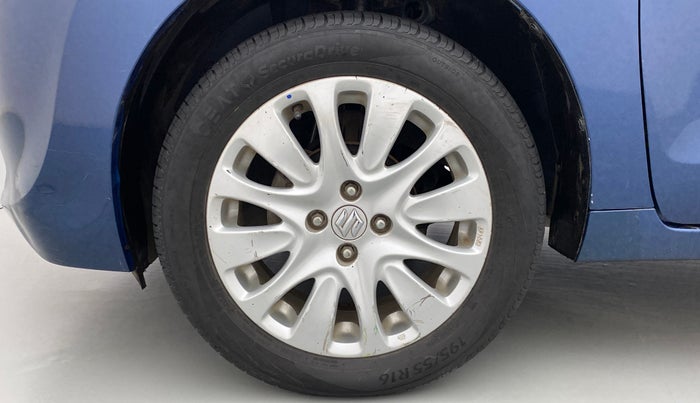 2015 Maruti Baleno ALPHA DIESEL 1.3, Diesel, Manual, 80,034 km, Left Front Wheel