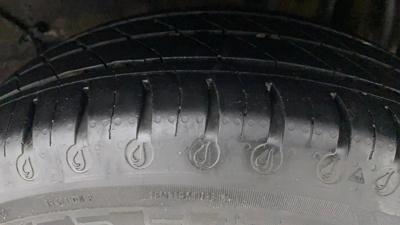 2021 Tata Tiago XT PETROL, Petrol, Manual, 40,397 km, Left Rear Tyre Tread