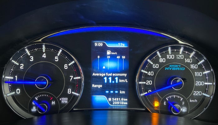 2018 Maruti Ciaz ALPHA 1.5 SHVS PETROL, Petrol, Manual, 21,061 km, Odometer Image