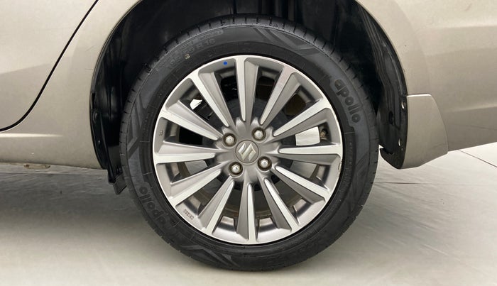 2018 Maruti Ciaz ALPHA 1.5 SHVS PETROL, Petrol, Manual, 21,061 km, Left Rear Wheel