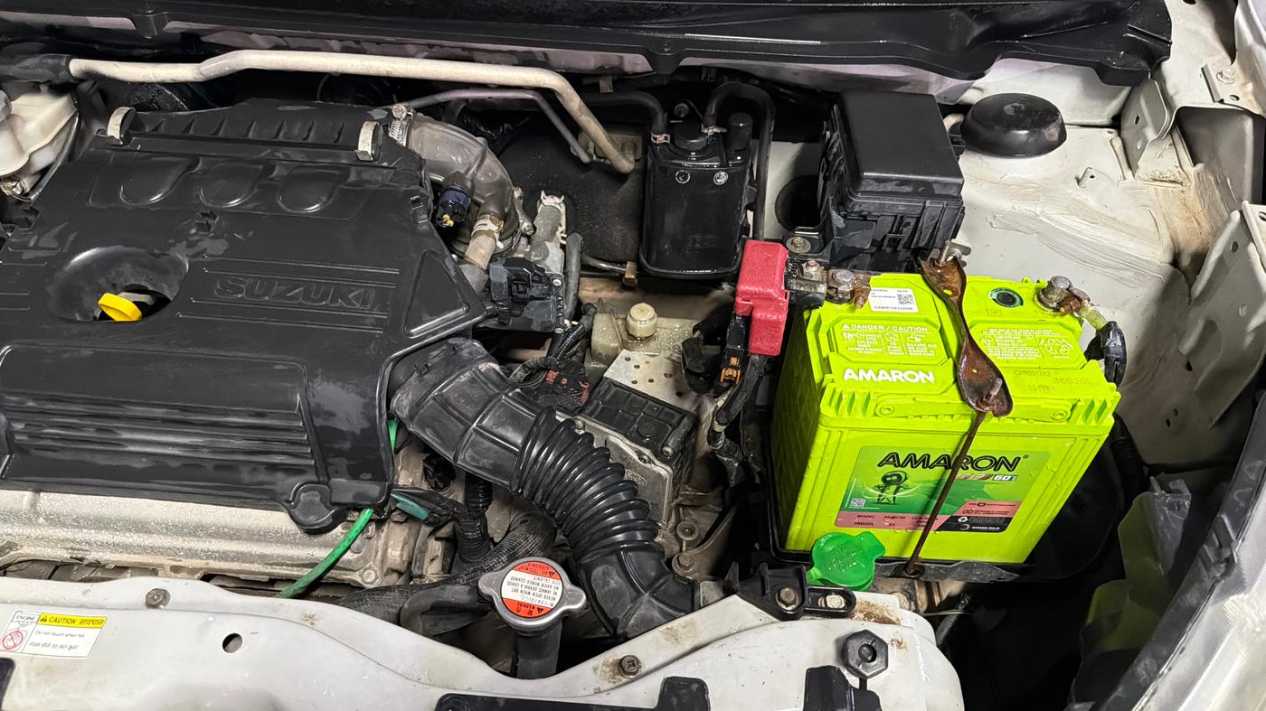 2015 Maruti Celerio VXI AMT, Petrol, Automatic, 42,550 km, Engine View - Left