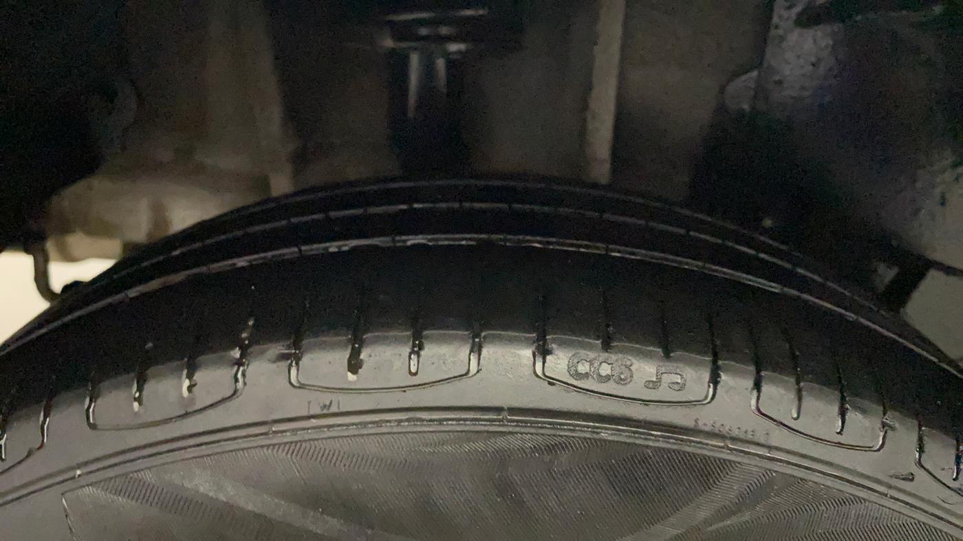2022 Tata TIGOR XZ PLUS CNG, CNG, Manual, 84,798 km, Right Rear Tyre Tread