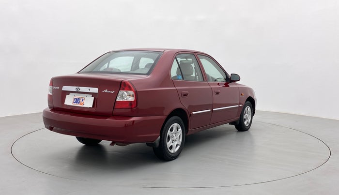 2011 Hyundai Accent EXECUTIVE, Petrol, Manual, 70,123 km, Right Back Diagonal