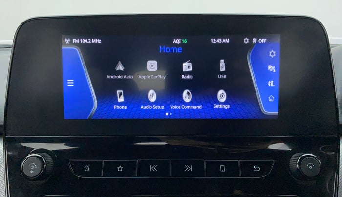 2022 Tata Safari XZ PLUS DARK EDITION, Diesel, Manual, 30,564 km, Infotainment System