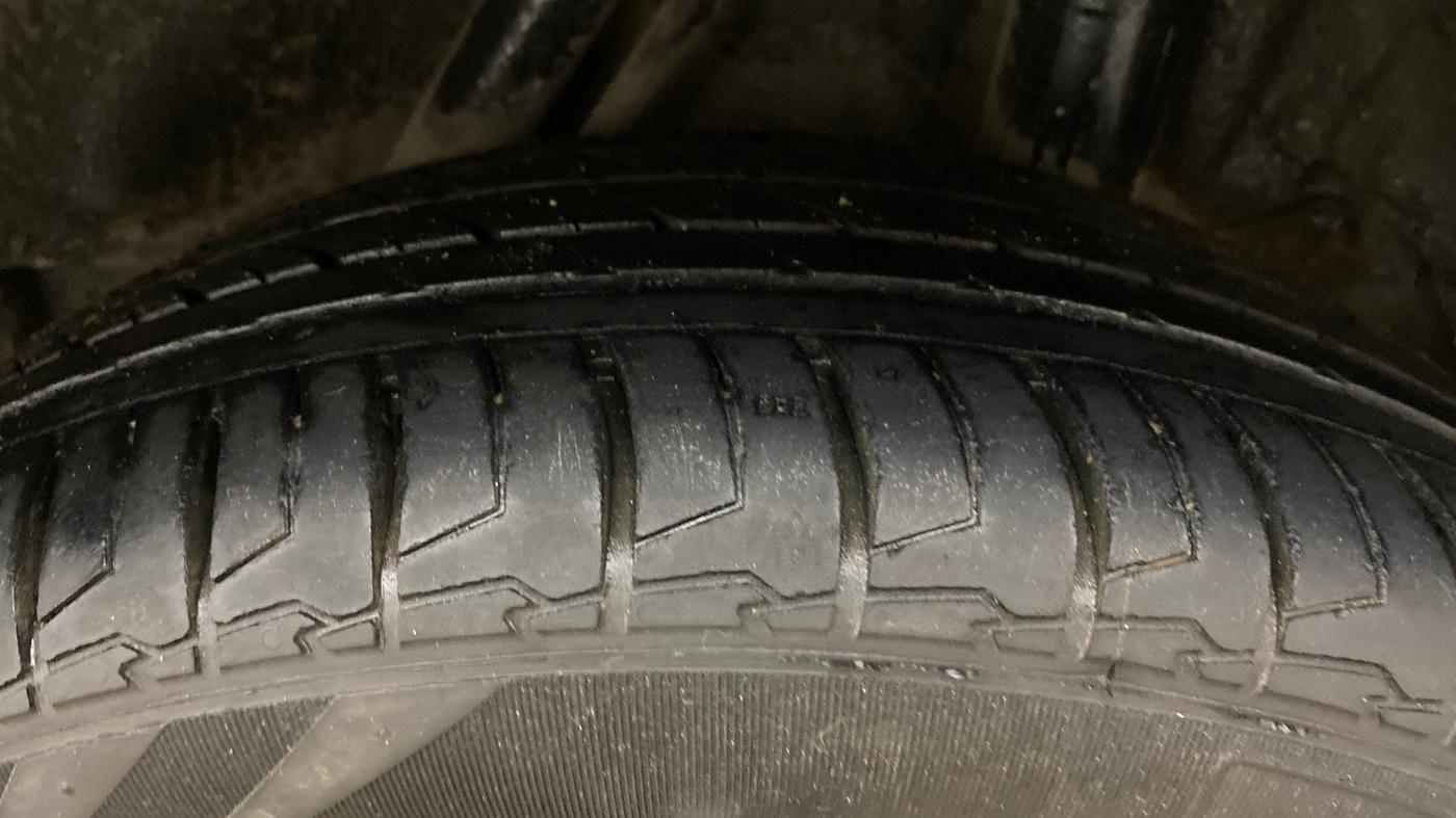 2020 Honda City 1.5L I-VTEC ZX, Petrol, Manual, 74,958 km, Left Rear Tyre Tread