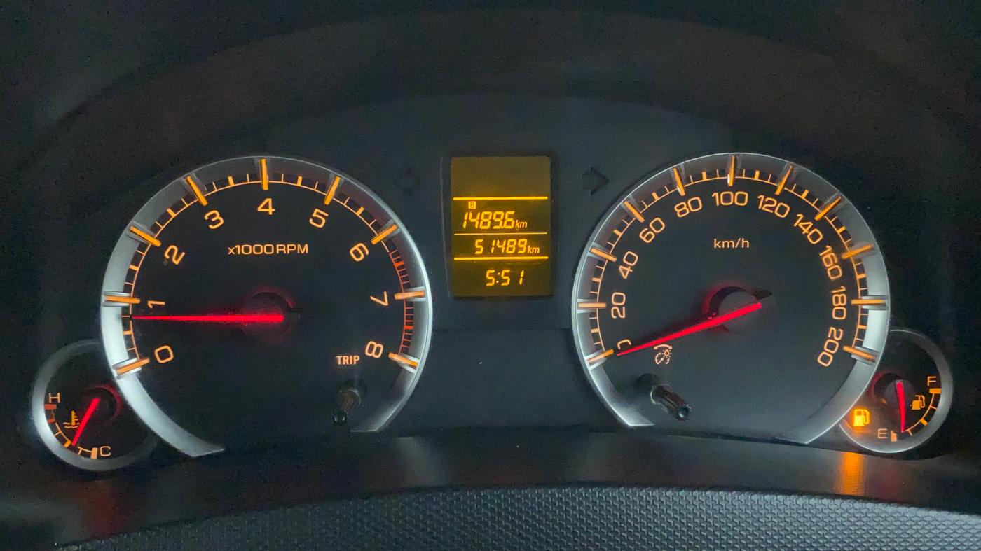 2014 Maruti Swift VXI, Petrol, Manual, 51,657 km, Odometer Image