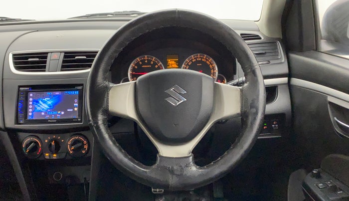 2014 Maruti Swift VXI, Petrol, Manual, 51,657 km, Steering Wheel Close Up