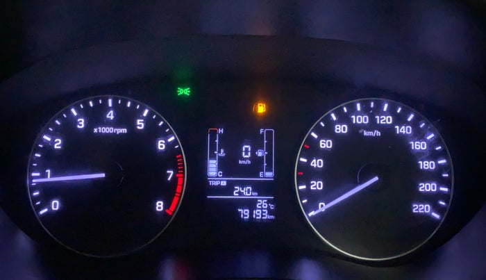 2017 Hyundai Elite i20 SPORTZ 1.2, Petrol, Manual, 79,953 km, Odometer Image