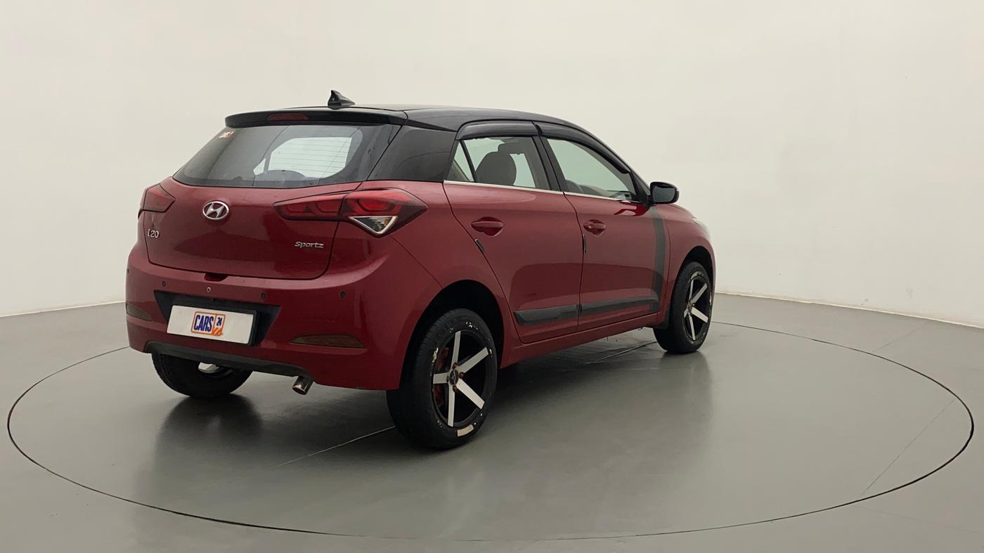 2017 Hyundai Elite i20 SPORTZ 1.2, Petrol, Manual, 79,953 km, Right Back Diagonal