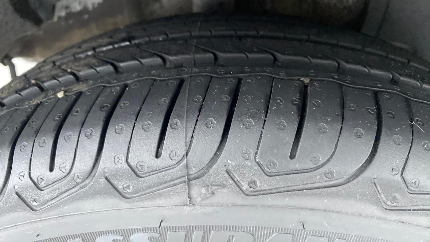 2018 Tata TIGOR Revotron XZA 1.2, Petrol, Automatic, 54,243 km, Right Rear Tyre Tread