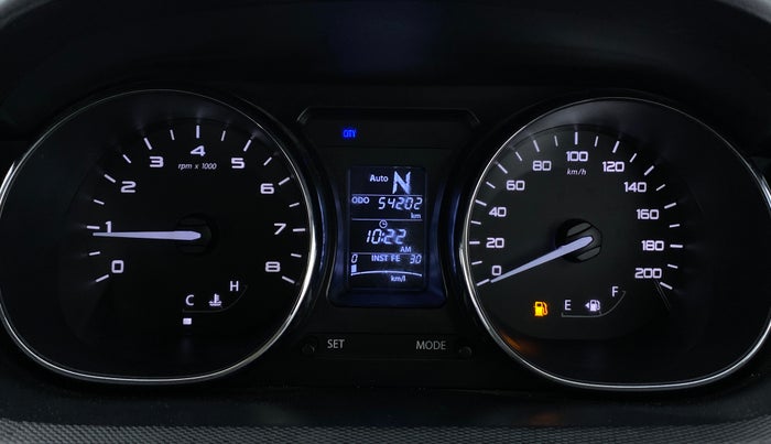 2018 Tata TIGOR Revotron XZA 1.2, Petrol, Automatic, 54,243 km, Odometer Image