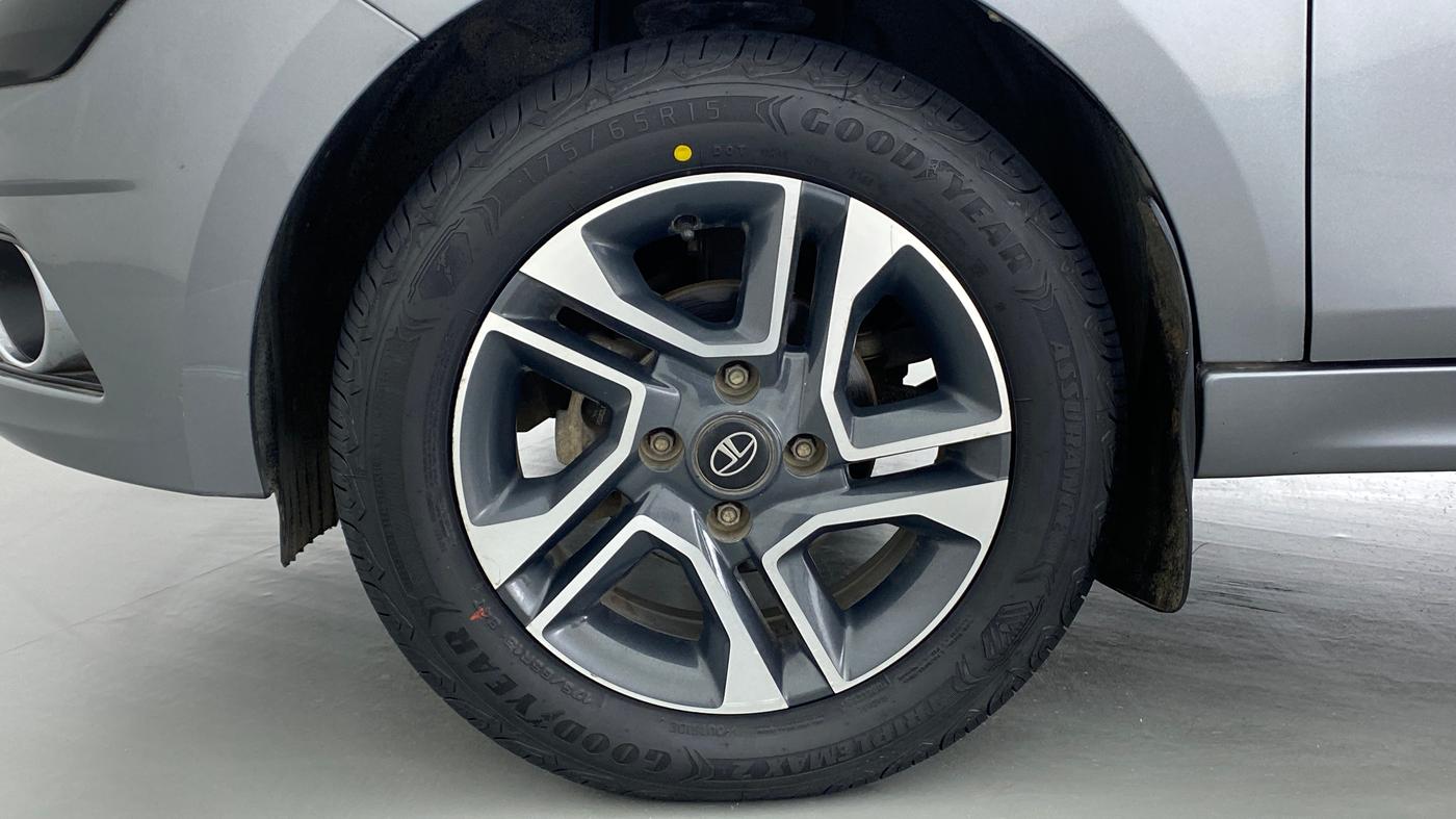 2018 Tata TIGOR Revotron XZA 1.2, Petrol, Automatic, 54,243 km, Left Front Wheel