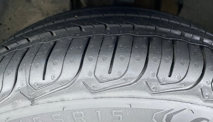 2018 Tata TIGOR Revotron XZA 1.2, Petrol, Automatic, 54,243 km, Left Front Tyre Tread