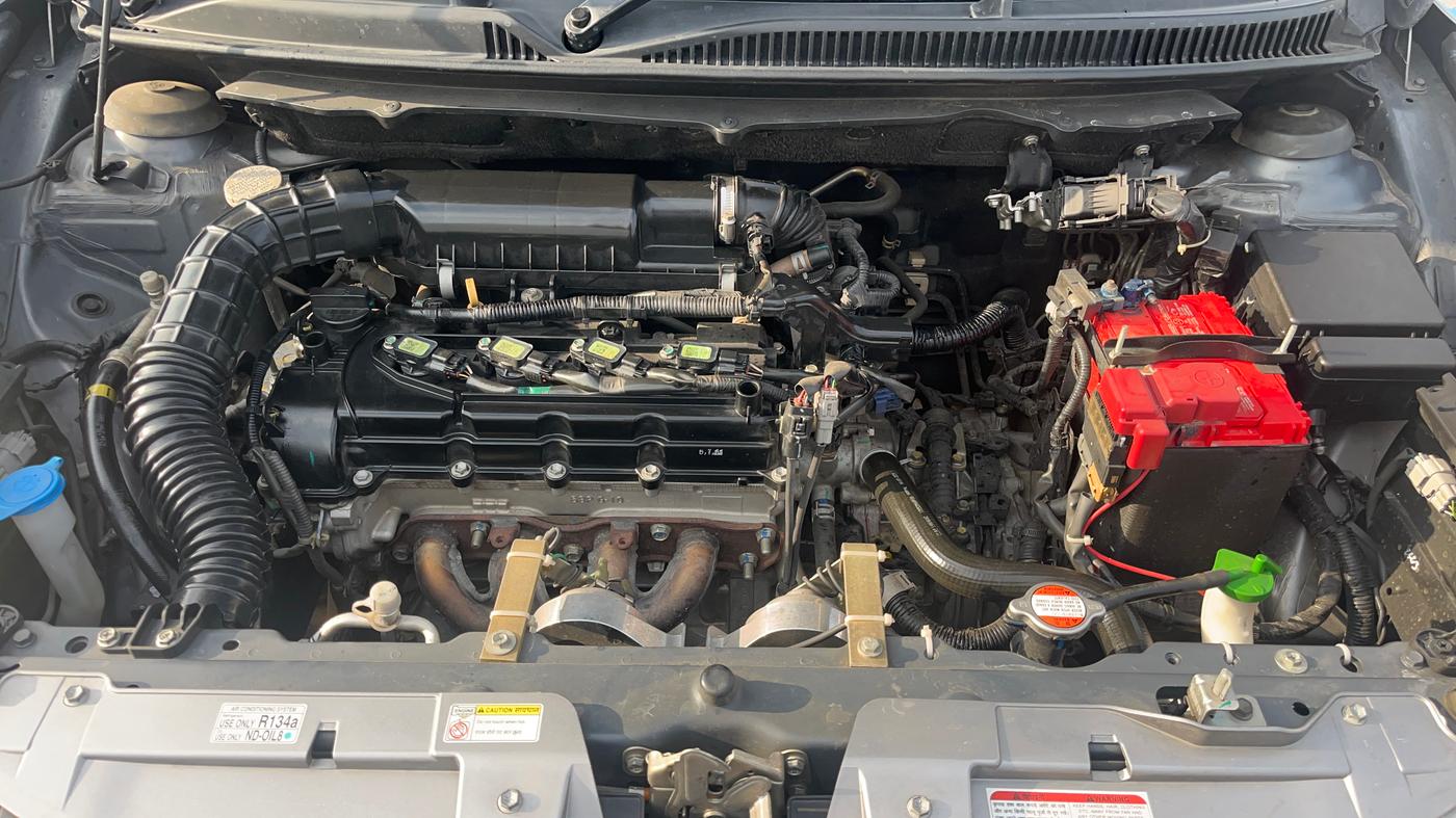 2021 Toyota Glanza G CVT, Petrol, Automatic, 68,895 km, Engine View
