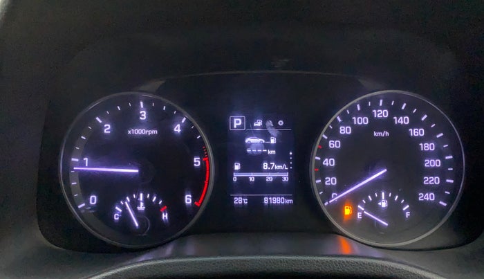 2018 Hyundai New Elantra 1.6 SX (O) AT DIESEL, Diesel, Automatic, 81,971 km, Odometer Image