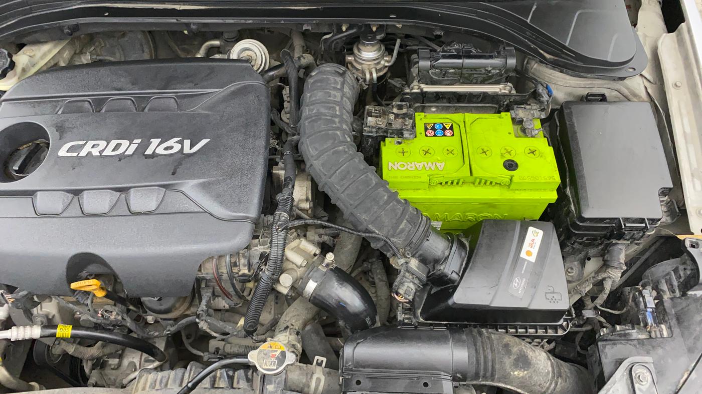 2018 Hyundai New Elantra 1.6 SX (O) AT DIESEL, Diesel, Automatic, 81,971 km, Engine View - Left