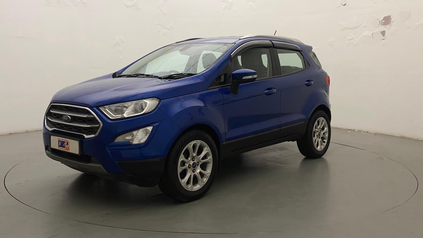 2018 Ford Ecosport TITANIUM + 1.5L DIESEL, Diesel, Manual, 40,167 km, Left Front Diagonal
