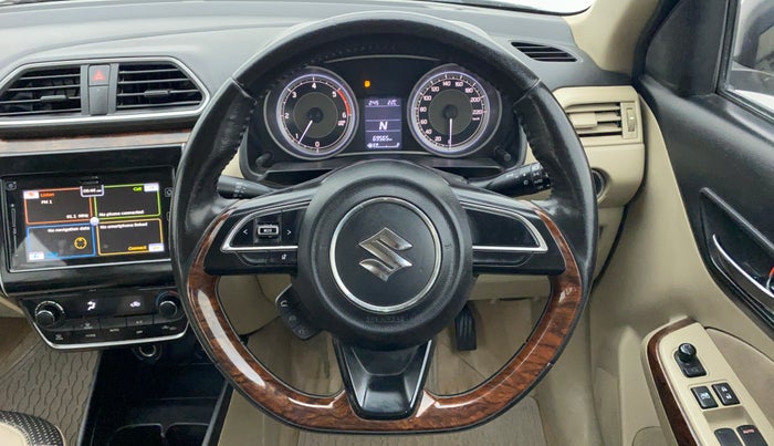 2017 Maruti Dzire ZDI Plus AMT, Diesel, Automatic, 69,679 km, Steering Wheel Close Up
