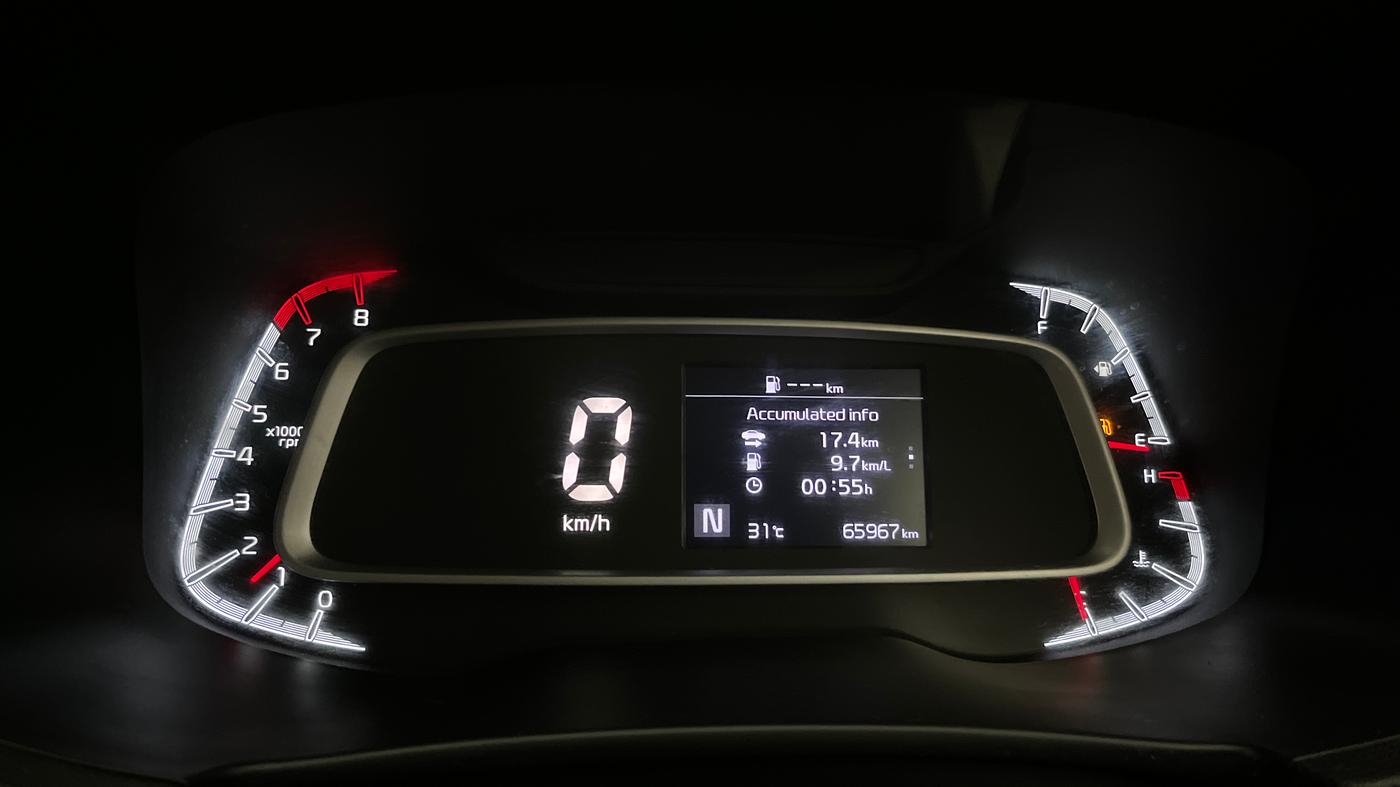 2021 KIA SONET HTX 1.0 IMT, Petrol, Manual, 65,946 km, Odometer Image