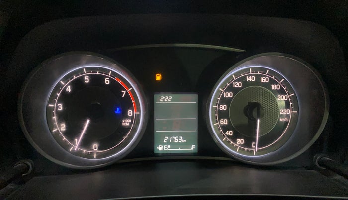 2017 Maruti Dzire VXI, Petrol, Manual, 21,760 km, Odometer Image