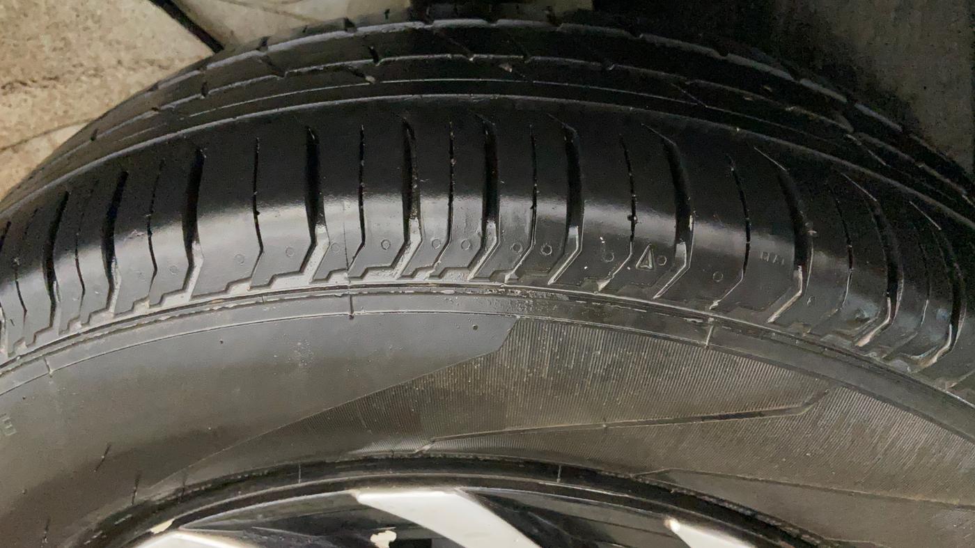 2024 Tata PUNCH Pure (O) , Petrol, Manual, 16,192 km, Left Rear Tyre Tread