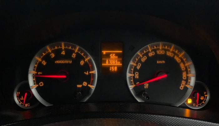 2016 Maruti Swift VXI, Petrol, Manual, 67,102 km, Odometer Image