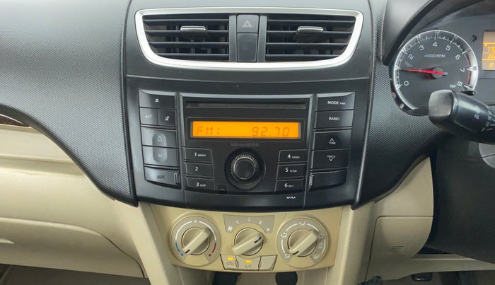 2014 Maruti Swift Dzire VXI, Petrol, Manual, 38,606 km, Air Conditioner