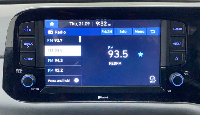 2020 Hyundai GRAND I10 NIOS SPORTZ 1.0 TURBO GDI, Petrol, Manual, 35,055 km, Infotainment System