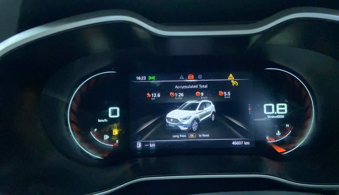 2022 MG ASTOR SMART 1.5 MT, CNG, Manual, 46,594 km, Odometer Image