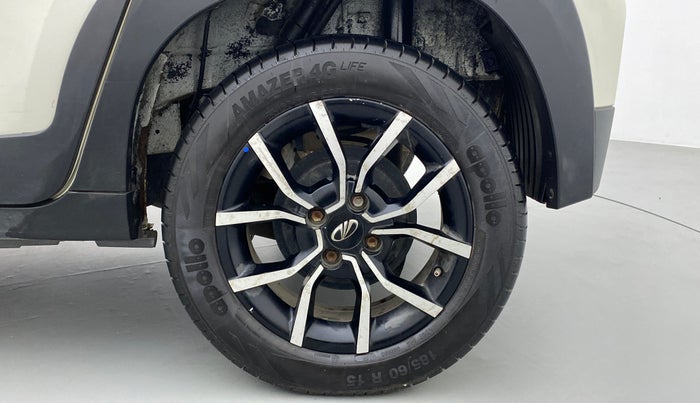 2018 Mahindra KUV 100 NXT K8 6 STR, CNG, Manual, 91,909 km, Left Rear Wheel