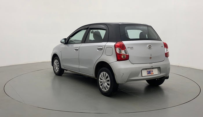 2015 Toyota Etios Liva G, CNG, Manual, 36,339 km, Left Back Diagonal
