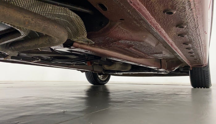 2020 Ford Figo Aspire 1.2 TITANIUM PETROL, Petrol, Manual, 8,138 km, Rear right underbody view