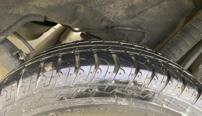 2018 Datsun Go Plus T (O), Petrol, Manual, 33,327 km, Left Rear Tyre Tread