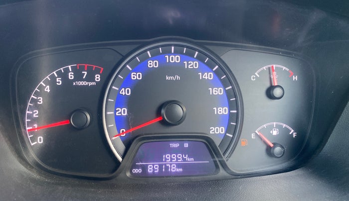 2017 Hyundai Xcent S 1.2, Petrol, Manual, 89,108 km, Odometer Image