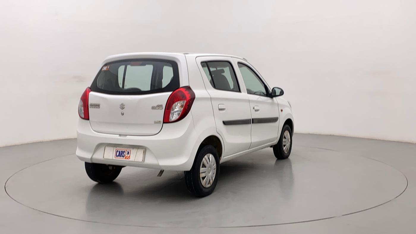 2013 Maruti Alto 800 LXI, Petrol, Manual, 61,994 km, Right Back Diagonal