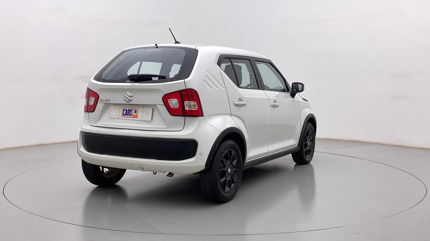 2017 Maruti IGNIS ZETA 1.2 AMT, Petrol, Automatic, 74,979 km, Right Back Diagonal