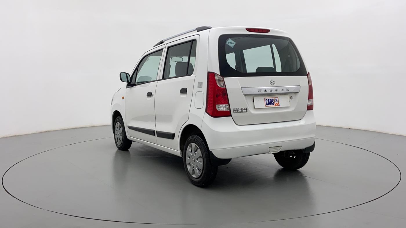 2017 Maruti Wagon R 1.0 LXI CNG, CNG, Manual, 44,723 km, Left Back Diagonal